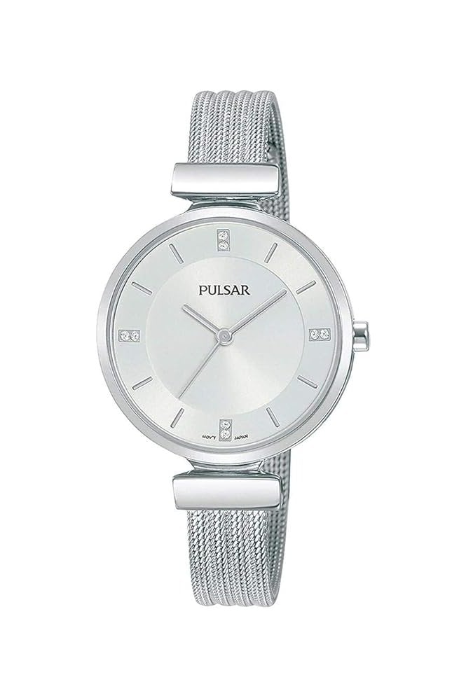 Pulsar  Ladies Stainless Steel 30mm Watch PH8467X1