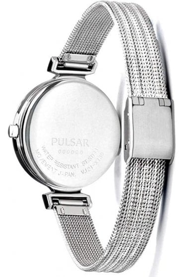 Pulsar Ladies Stainless Steel 30mm Watch PH8467X1