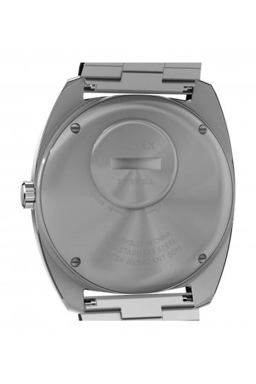 Q Timex 1975 Enigma Reissue Stainless Steel Bracelet Watch TW2W59800