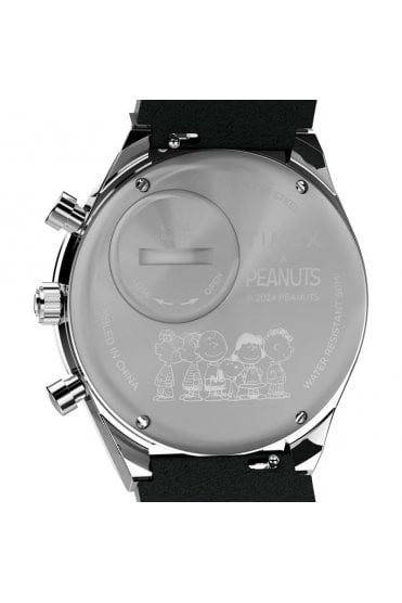 Q Timex Chronograph x Peanuts Snoopy 40mm Watch TW2W68900
