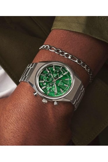 Q Timex Falcon Eye Chronograph 40mm Watch TW2W33600