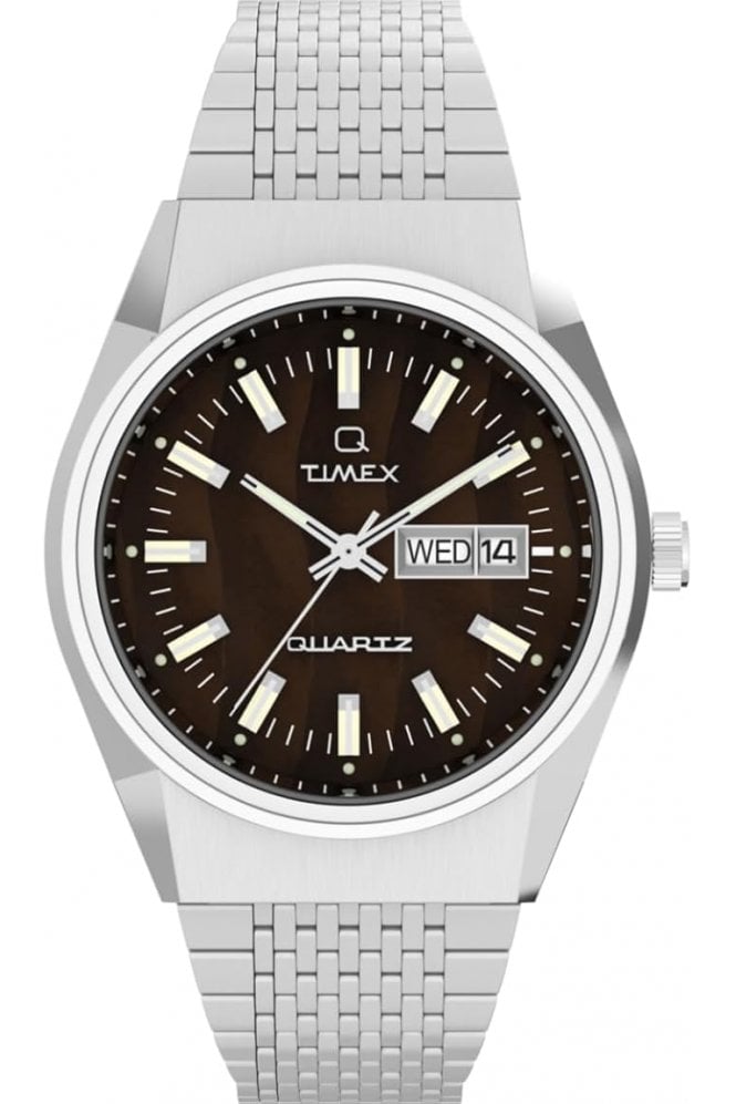 Timex Q  Falcon Eye Chronograph 40mm Watch TW2W62400