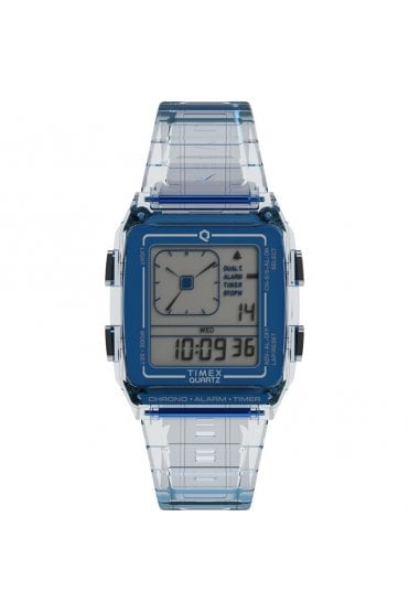 Q Timex LCA 35mm Resin Strap Watch TW2W45100