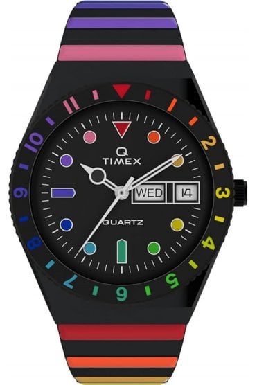 Q Timex Rainbow Ladies Watch TW2V65900