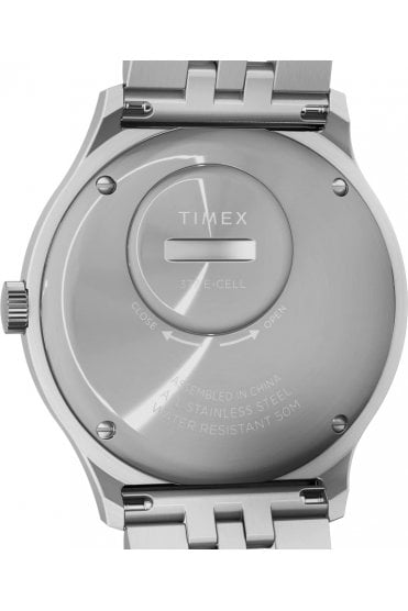 Q Timex Reissue Degrade 38mm Stainless Steel Watch TW2W22500