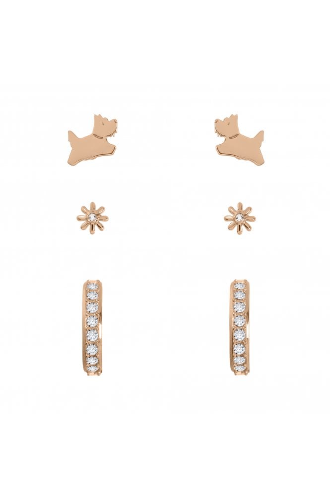 Radley  Baylis Road Ladies 18ct Triple Pack Earring Set RYJ1306