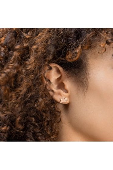 Radley Clear Stone Fireball Studs & Rose Gold Jumping Dog Twin Pack RYJ1314S