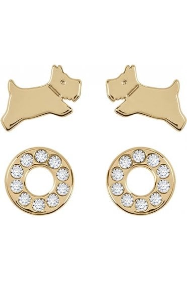 Radley Iconic Stoneset Watch And Earring Set RY21630A
