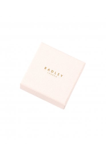 Radley Ladies 18ct Gold Plated Black Onyx Earrings RYJ1508S