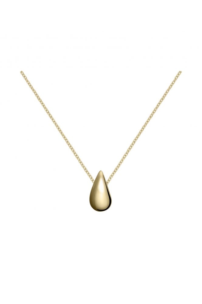 Radley  Ladies 18ct Gold Plated Tear Drop Charm Necklace RYJ2504S