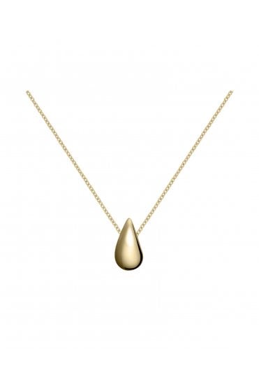 Radley Ladies 18ct Gold Plated Tear Drop Charm Necklace RYJ2504S