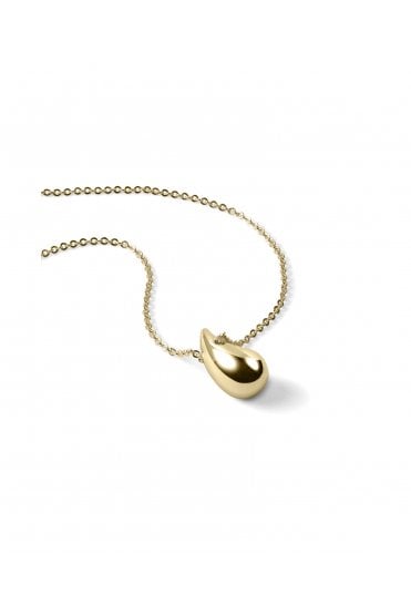 Radley Ladies 18ct Gold Plated Tear Drop Charm Necklace RYJ2504S