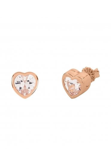 Radley Ladies 18ct Rose Gold Plated Sterling Silver Stud Earrings RYJ1302
