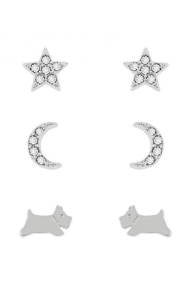 Radley  Ladies Galaxy Street Triple Pack Stud Earrings RYJ1355S