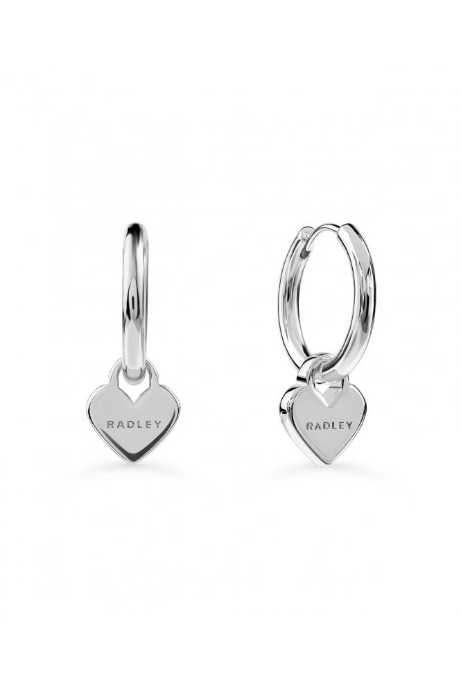 Radley  Ladies Hanging Heart Huggie Earrings RYJ1577S
