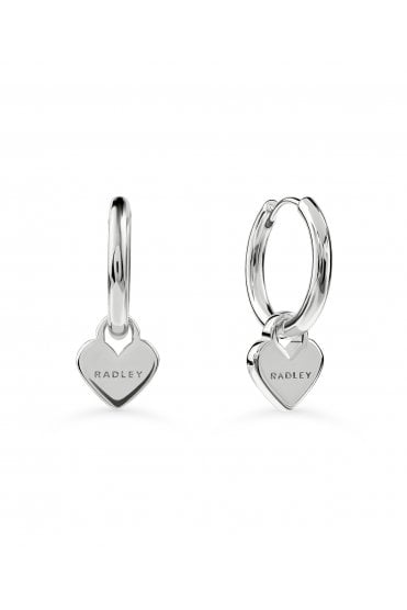 Radley Ladies Hanging Heart Huggie Earrings RYJ1577S