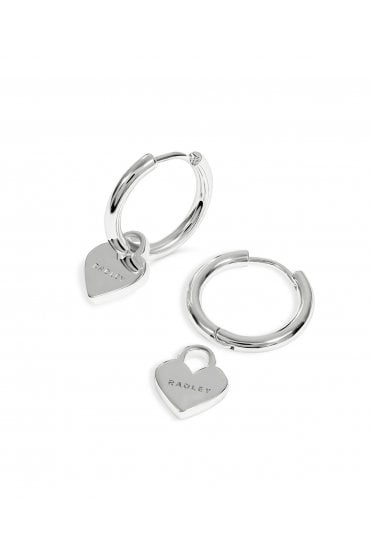 Radley Ladies Hanging Heart Huggie Earrings RYJ1577S