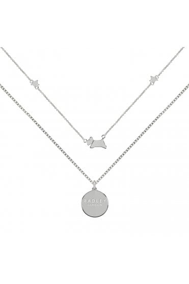 Radley Ladies Leaping Dog and Stars Necklace RYJ2209S