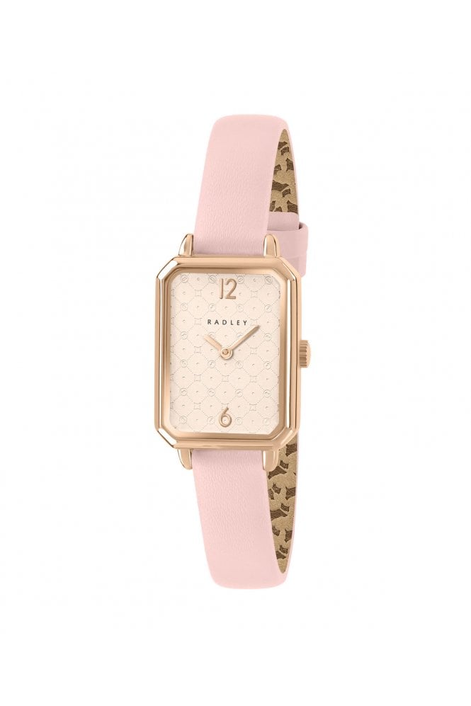Radley  Ladies Saxon Road Rose Gold Pink Leather Strap 20mm Watch RY21876A