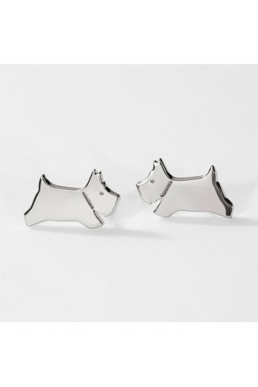 Radley Ladies Sterling Silver Jumping Dog Earrings RYJ1223