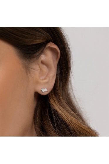 Radley Ladies Sterling Silver Mother of Pearl Twin Pack Earrings RYJ1425