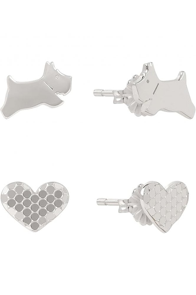 Radley  Ladies Sterling Silver Twin Pack Earrings RYJ1433