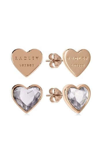 Radley Love Heart Stone Earrings RYJ1158S