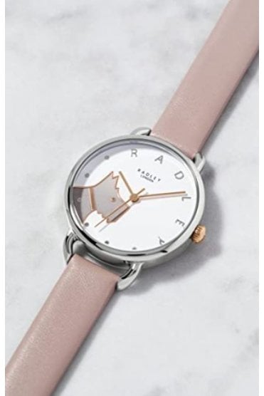 Radley Wood Street Ladies Open Shoulder Dog 32mm Watch RY2873