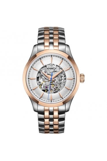 Rotary Gents Mecanique Skeleton Automatic Watch GB05034/06