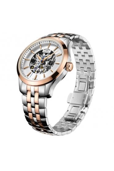 Rotary Gents Mecanique Skeleton Automatic Watch GB05034/06