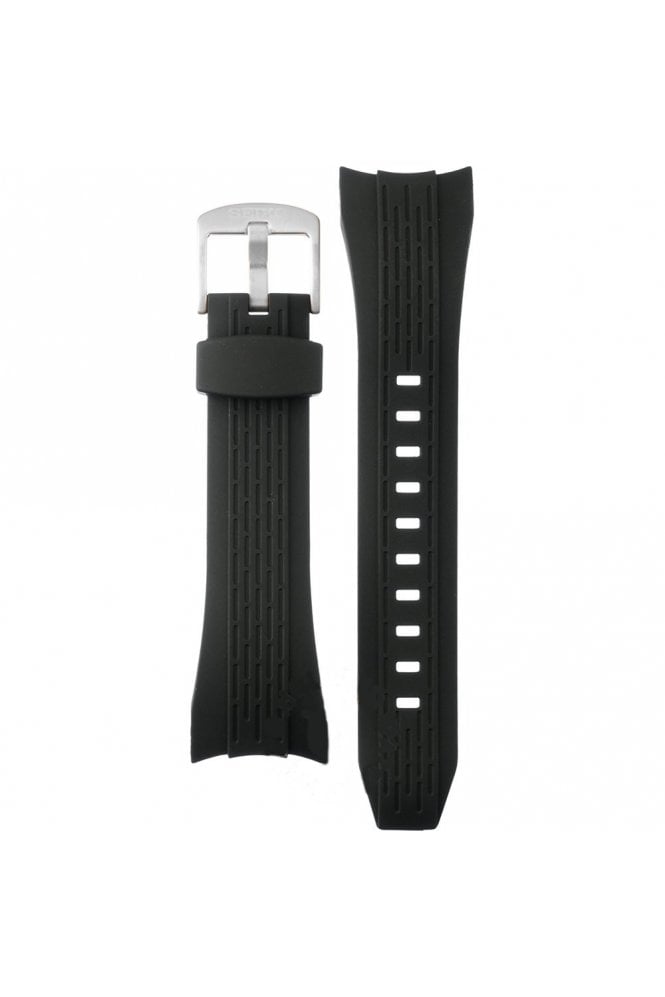 Seiko  26mm Silicone Watch Strap 4A232JRR