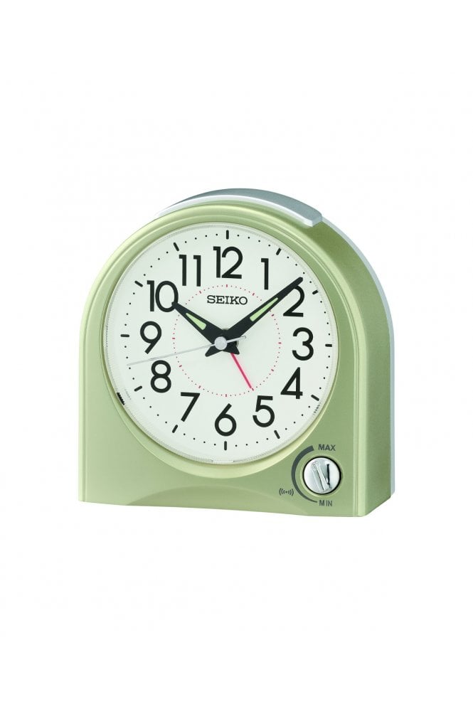 Seiko  Bedside Alarm Clock with Light 12cm QHE204G