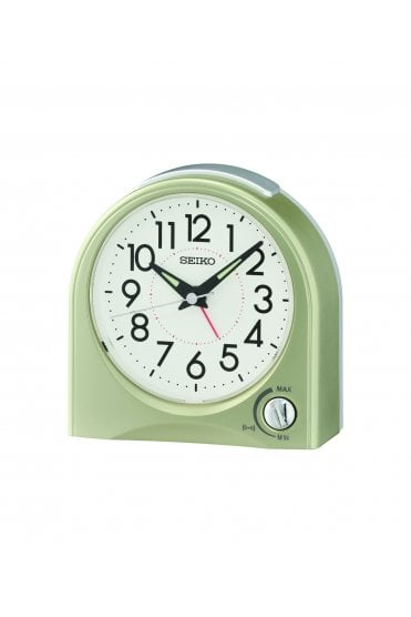 Seiko Bedside Alarm Clock with Light 12cm QHE204G