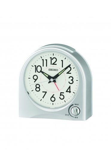 Seiko Bedside Alarm Clock with Light 12cm QHE204S