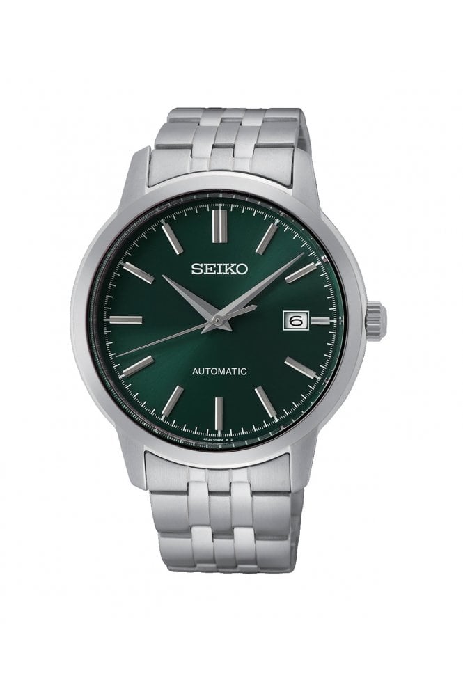Seiko  Gents Automatic Green Dial Dress Watch SRPH89K1