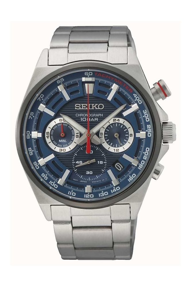 Seiko  Gents Chronograph Sports Watch SSB407P1