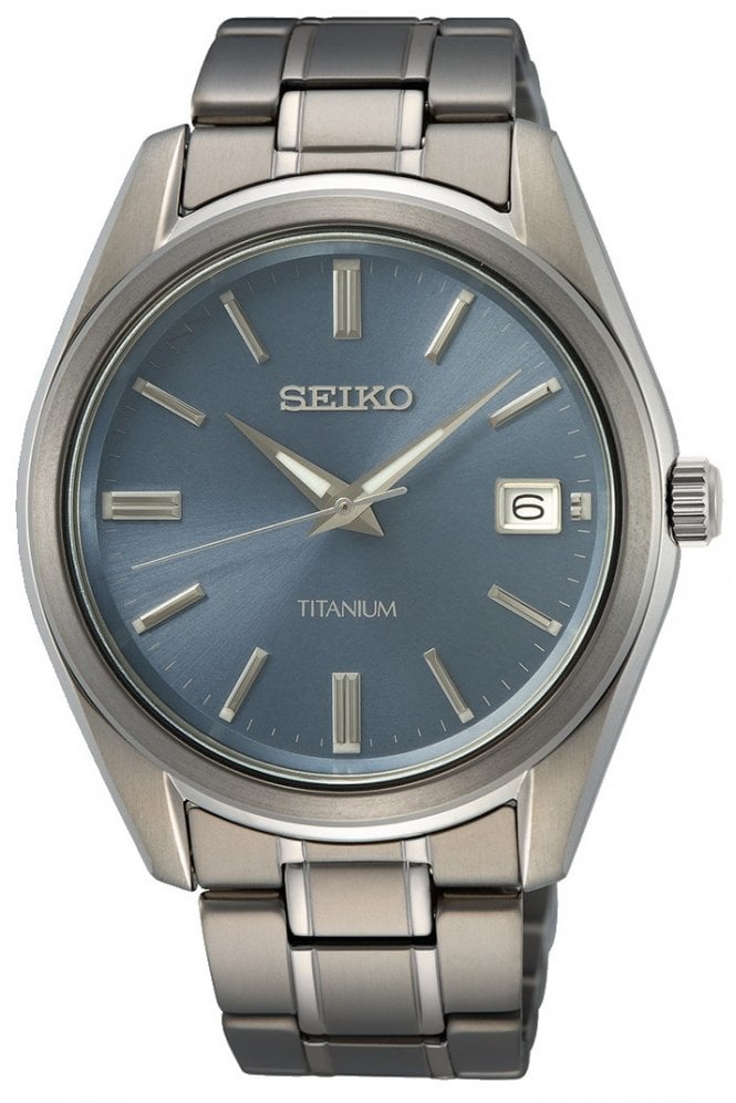 Seiko  Gents Classic Titanium Dress Watch SUR371P1