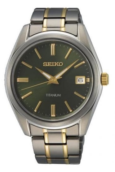 Seiko Gents Classic Titanium Dress Watch SUR377P1