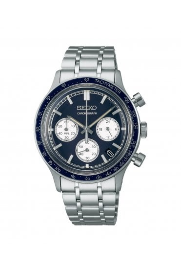 Seiko Gents Sports Chronograph 38mm Watch SSB477P1