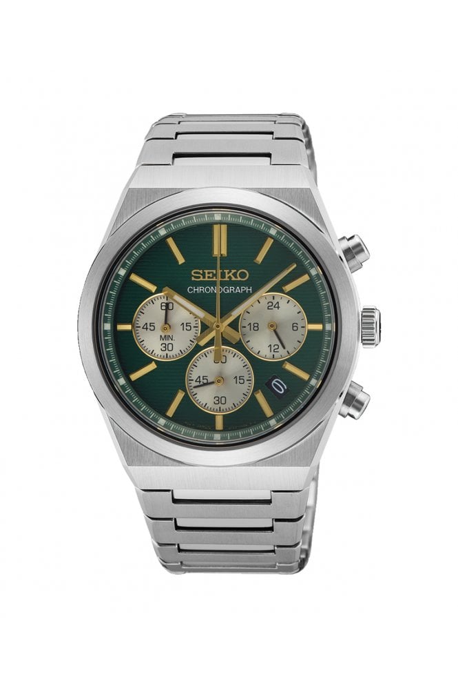 Seiko  Gents Sports Chronograph 40mm Watch SSB461P1