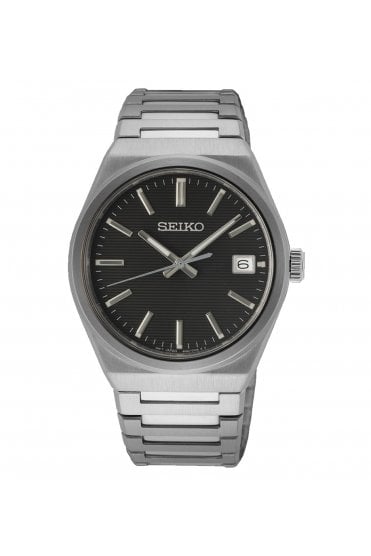Seiko Gents Stainless Steel Bracelet Watch SUR557P1