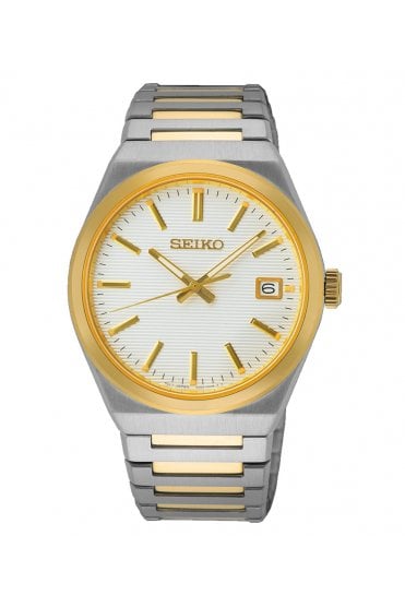 Seiko Gents Stainless Steel Bracelet Watch SUR558P1