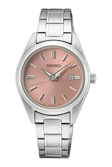 Seiko Ladies Stainless Steel Bracelet 30mm Watch SUR529P1