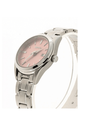 Seiko Ladies Stainless Steel Bracelet 30mm Watch SUR529P1