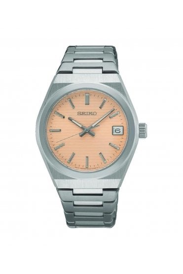 Seiko Ladies Stylish 34mm 10ATM Dress Watch SUR577P1