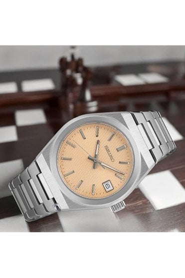 Seiko Ladies Stylish 34mm 10ATM Dress Watch SUR577P1