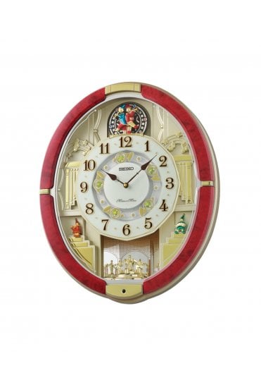 Seiko Melodies in Motion Wall Clock - QXM612R