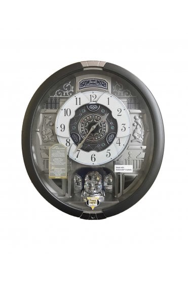 Seiko Melodies Melody in Motion Wall Clock - Hourly Melodies & Lights - QXM366S