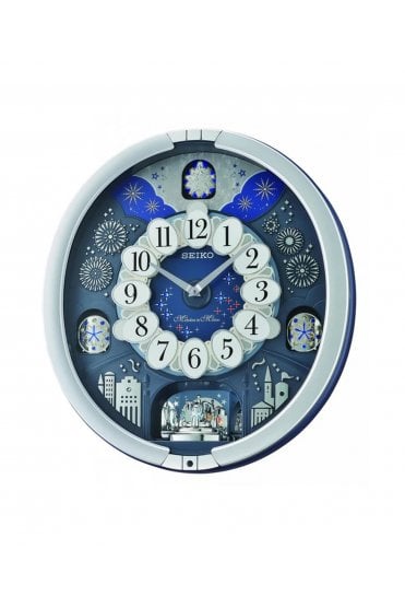 Seiko Melody in Motion Wall Clock - Rotating Face - QXM379S