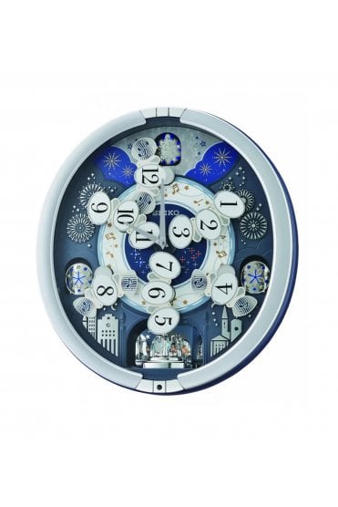 Seiko Melody in Motion Wall Clock - Rotating Face - QXM379S